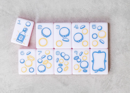 MISS MAHJONG - MISS COWGIRL MAHJONG TILE SET