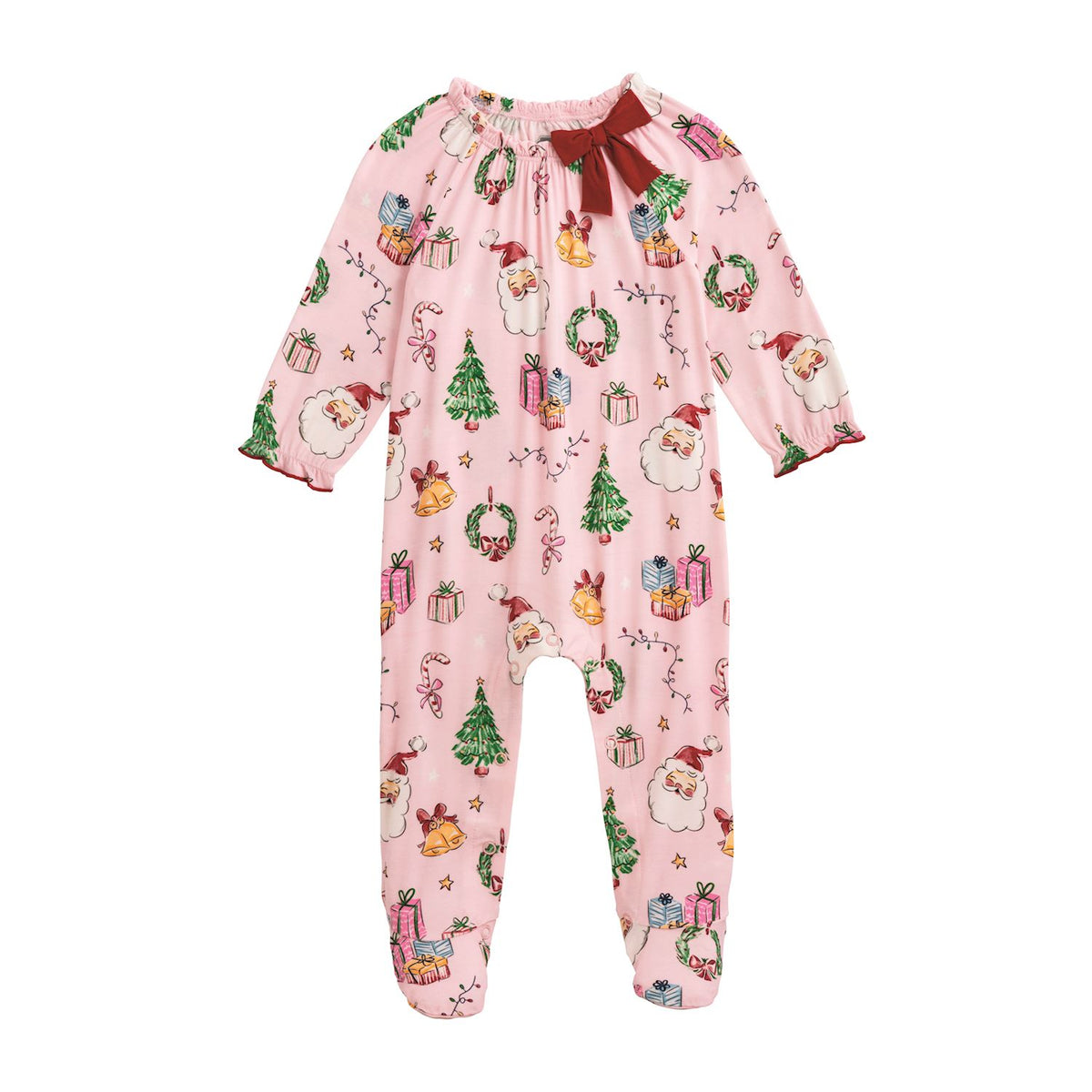 PINK CHRISTMAS PRINT SLEEPER