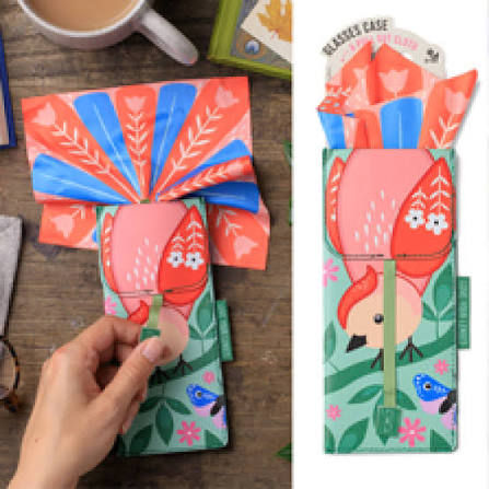 LOVE YOUR LENSES GLASSES CASE & CLEANING CLOTH