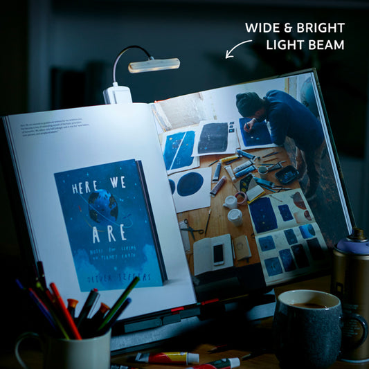 THE REALLY BRIGHT BOOK LIGHT - WHITE