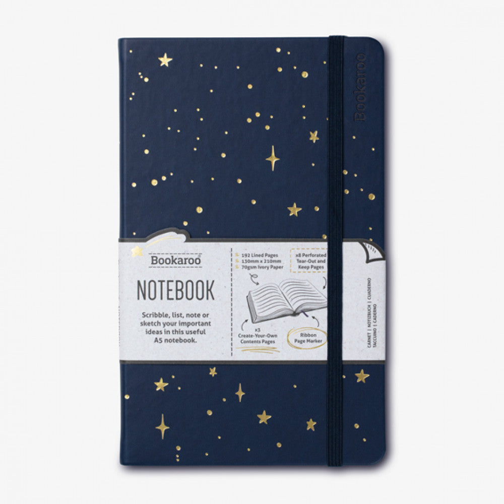 MOON & STARS BOOKAROO A5 NOTEBOOK