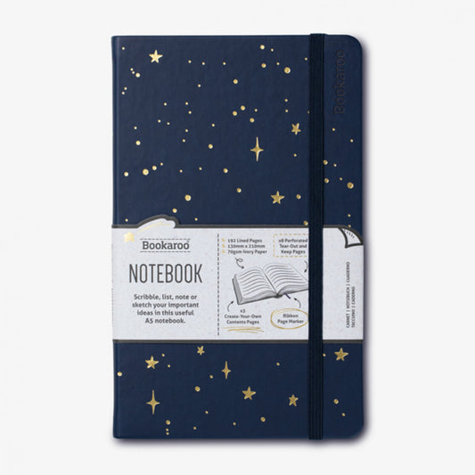 MOON & STARS BOOKAROO A5 NOTEBOOK