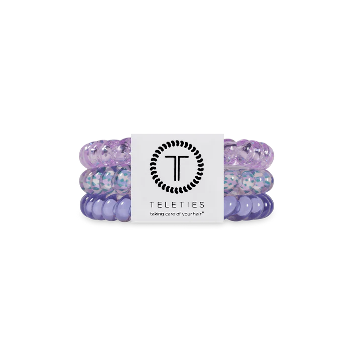 TELETIES LAVENDER MIST SMALL HAIR TIES