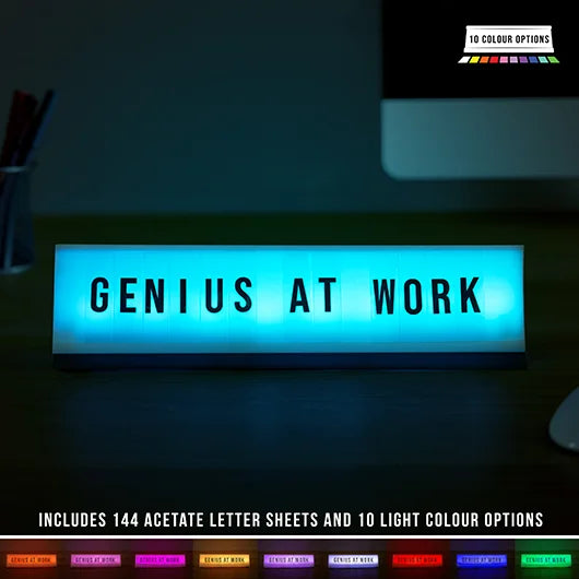LIGHT UP DESK PLAQUE