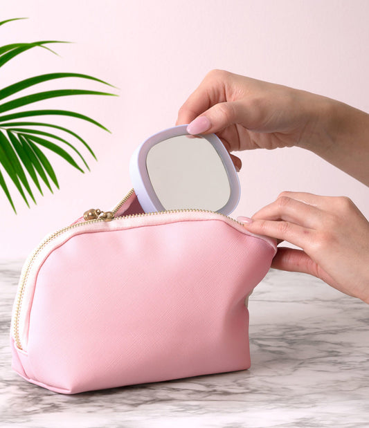 READY, SET, GLOW LED LIGHT UP MINI MIRROR