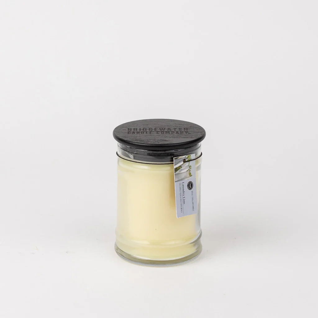 8OZ SMALL JAR CANDLE - LAUNDRY LINE