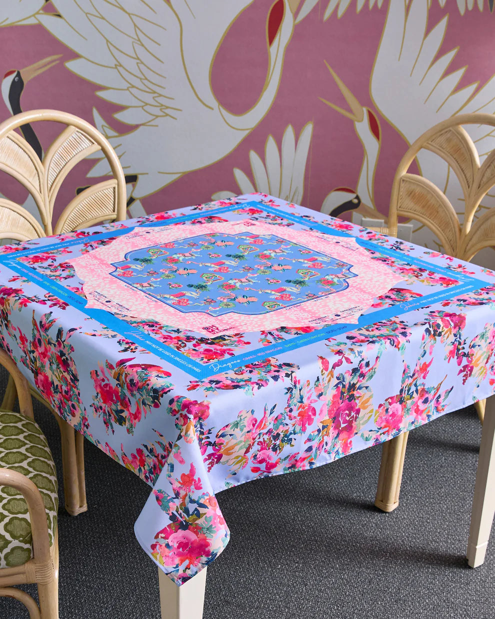 OH MY MAHJONG NAPLES TABLECLOTH