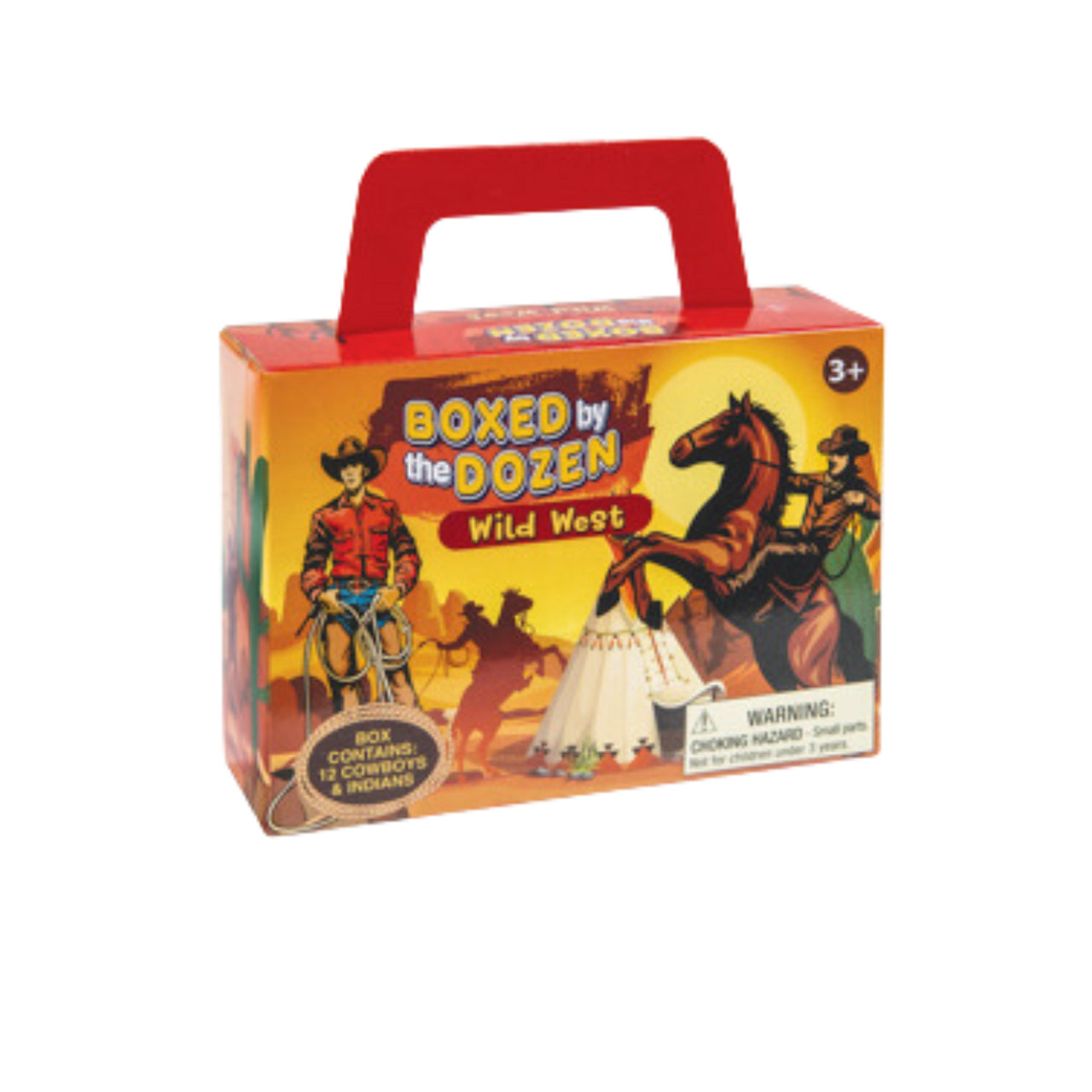 BOXED BY THE DOZEN WILD WEST PLAY SET