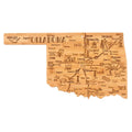 OKLAHOMA CUTTING BOARD - ENGRAVED DESTINATION