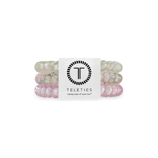 TELETIES OPAL GLOW SMALL HAIR TIES