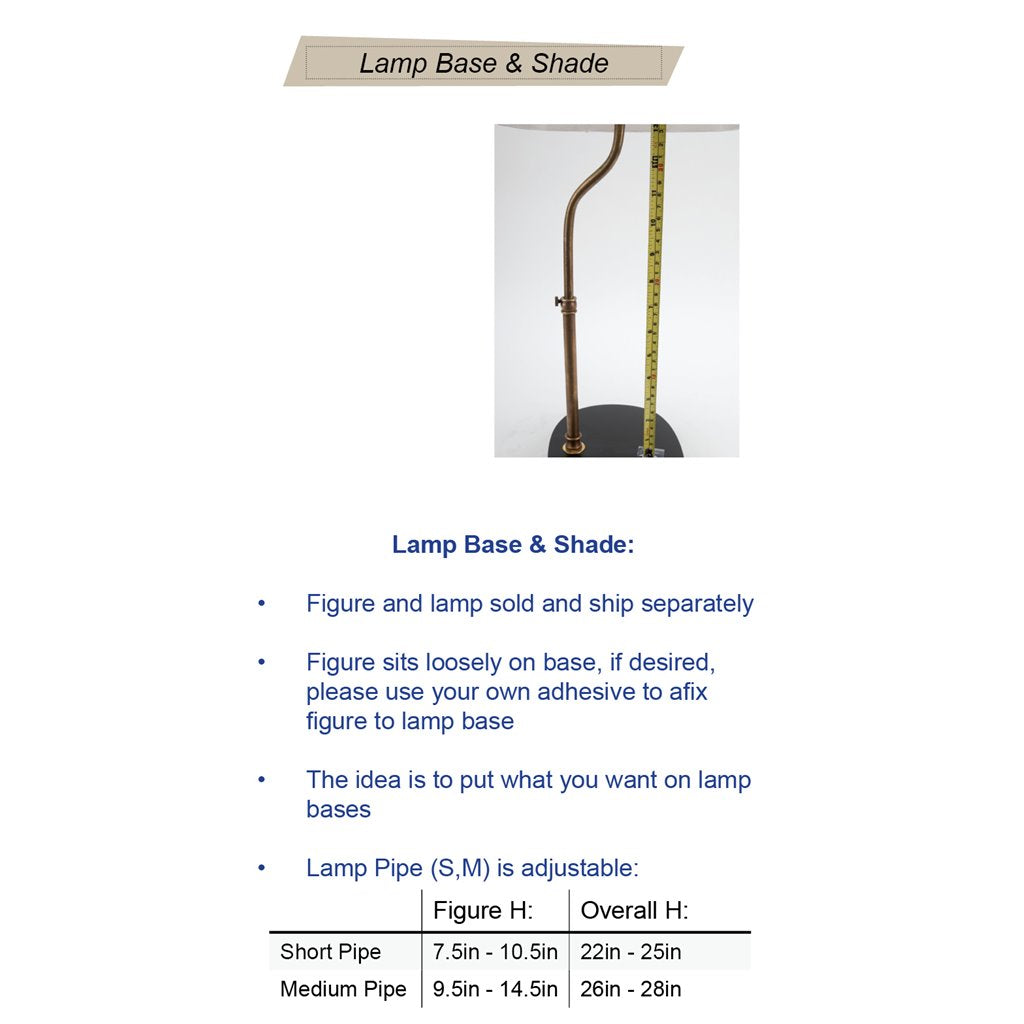 LAMP BASE & SHADE