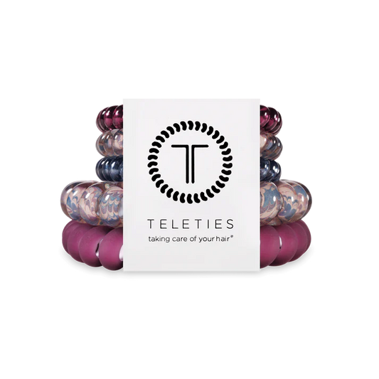 TELETIES PURPLE HAZE MIXED HAIR TIES