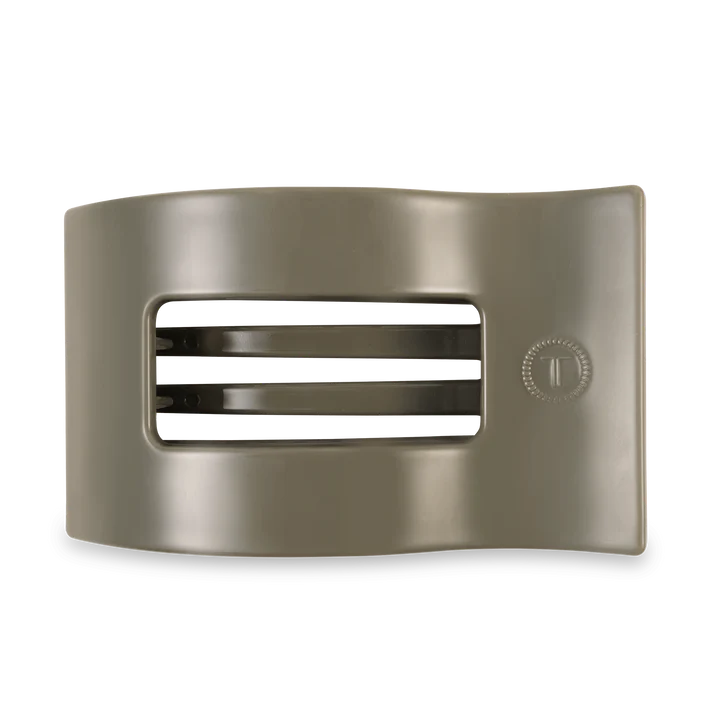 TELETIES SAGE IT AIN'T SO LARGE FLAT RECTANGLE HAIR CLIP