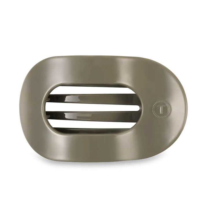 TELETIES SAGE IT AIN'T SO MEDIUM FLAT ROUND HAIR CLIP