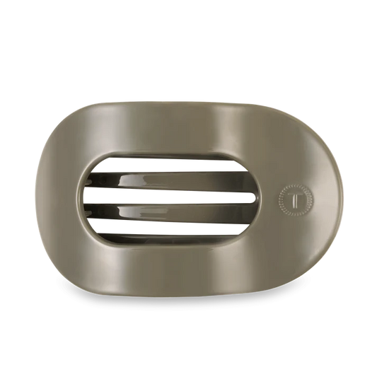 TELETIES SAGE IT AIN'T SO MEDIUM FLAT ROUND HAIR CLIP