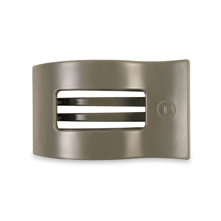 TELETIES SAGE IT AIN'T SO MEDIUM FLAT RECTANGLE HAIR CLIP