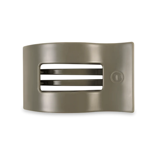 TELETIES SAGE IT AIN'T SO MEDIUM FLAT RECTANGLE HAIR CLIP