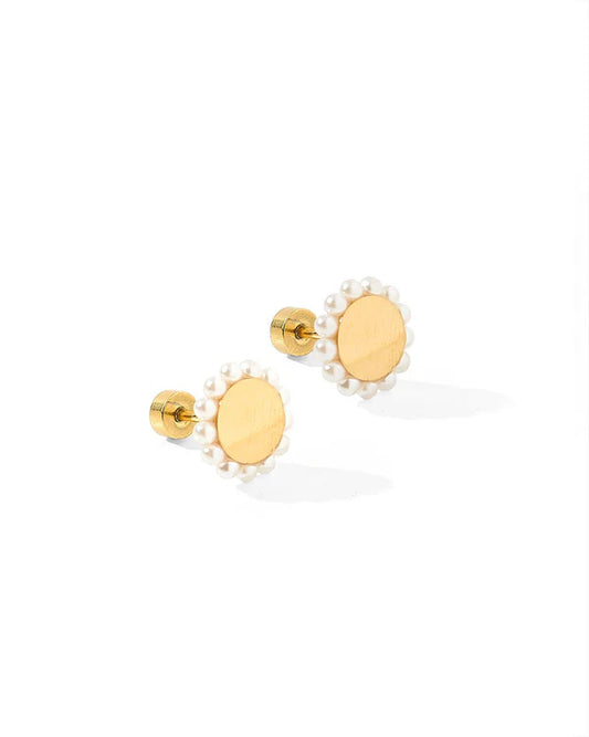 SCREWBACK STUDS - ALICE PEARL