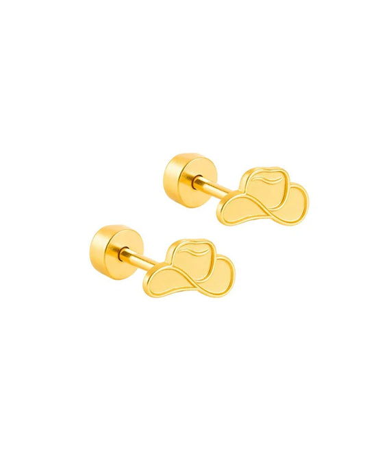 SCREWBACK STUDS - COWGIRL HAT