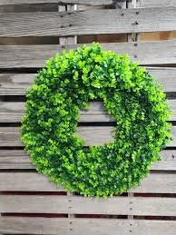 EUCALYPTUS LEAF WREATH 24", UV