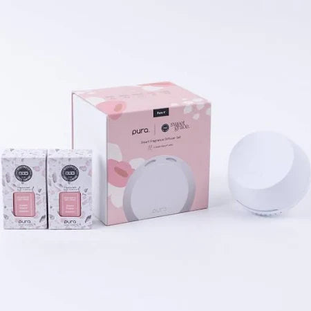 PURA + BRIDGEWATER SMART HOME DIFFUSER SET W/2 SCENTS