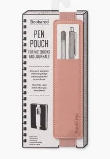 BOOKAROO PEN POUCH - BLUSH