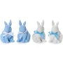 EASTER BUNNY WITH FLORAL RELIEF PATTERN ASSORTED - Pharm Favorites by Economy Pharmacy