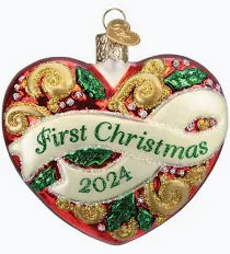 OWC ORNAMENT - FIRST CHRISTMAS 2024