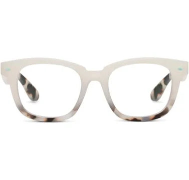 HIDDEN GEM - FROST/CHAI TORTOISE READING GLASSES