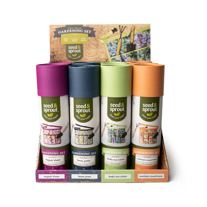 SEED & SPROUT GARDENING SET