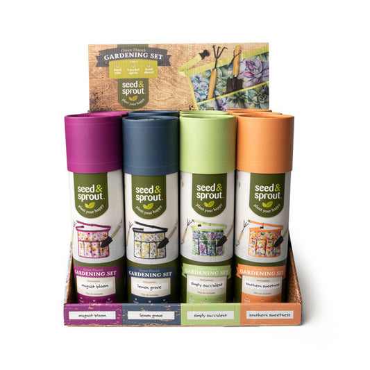 SEED & SPROUT GARDENING SET