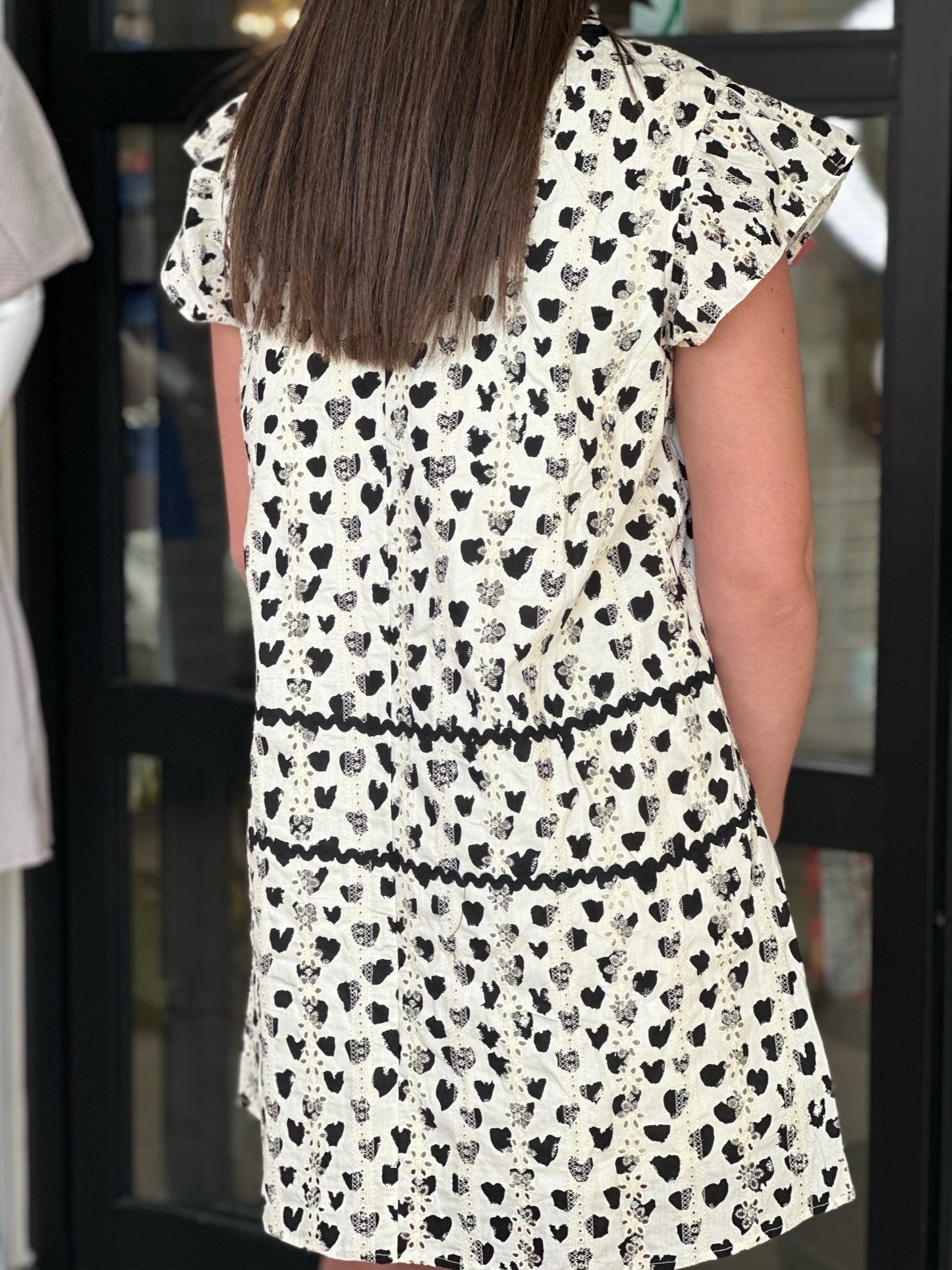 All Eyes On You Eyelet Dress