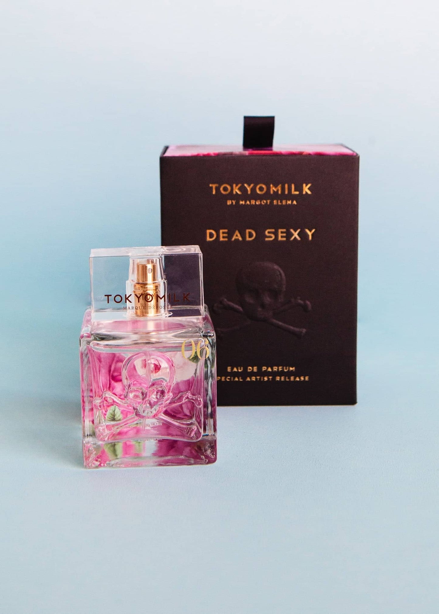 DEAD SEXY BOXED EMBOSSED SKULL EAU DE PARFUM 3.4OZ