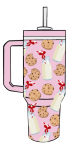 Pink Milk & Cookies Tumbler