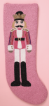 Pink Nutcracker Stocking