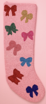 PINK BOWS STOCKING