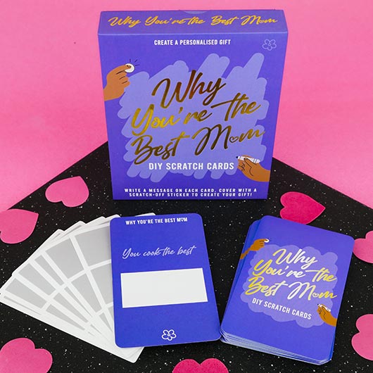 REASONS YOU'RE THE BEST MUM DIY SCRATCH CARDS