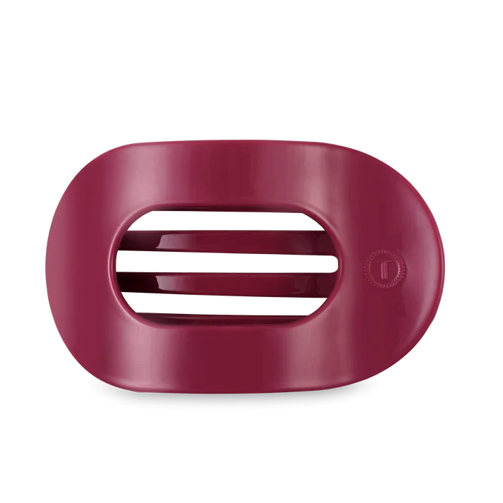 TELETIES WILD SIDE LARGE FLAT ROUND HAIR CLIP