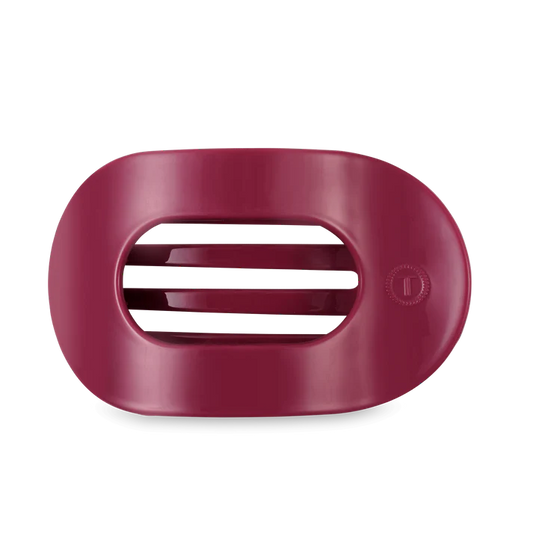 TELETIES WILD SIDE LARGE FLAT ROUND HAIR CLIP