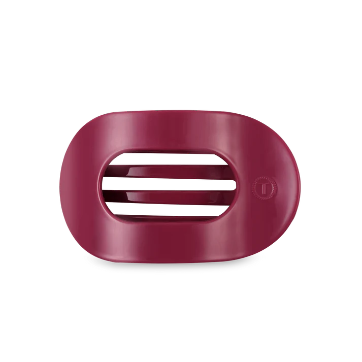 TELETIES WILD SIDE MEDIUM FLAT ROUND HAIR CLIP