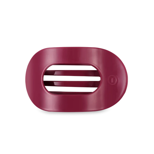 TELETIES WILD SIDE MEDIUM FLAT ROUND HAIR CLIP