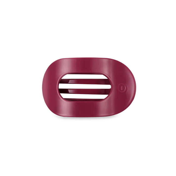 TELETIES WILD SIDE SMALL FLAT ROUND HAIR CLIP