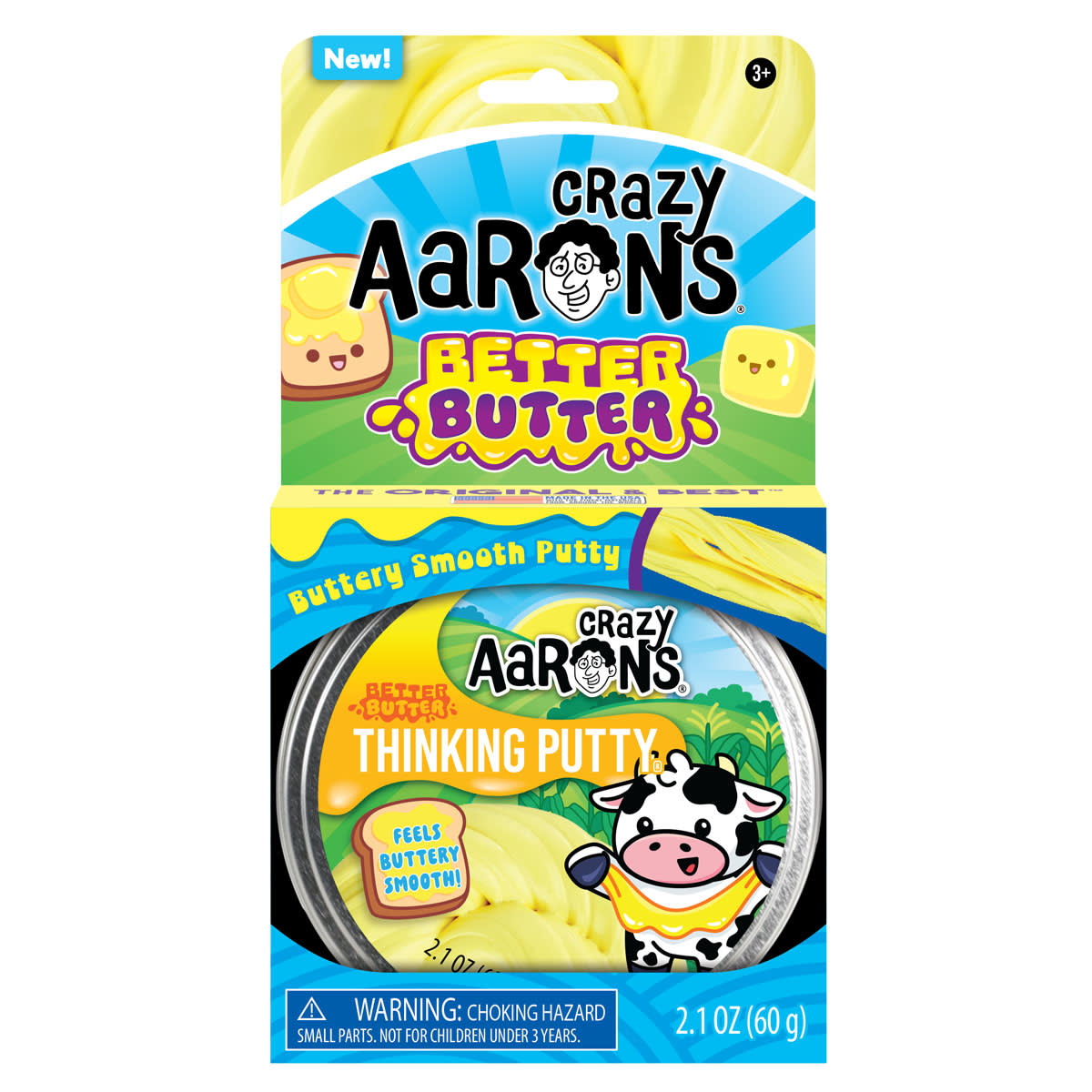 CRAZY AARON'S BETTER BUTTER THINKING PUTTY 4" TIN
