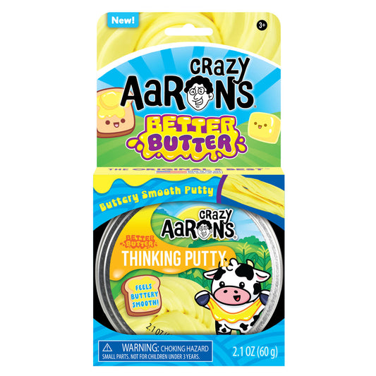 CRAZY AARON'S BETTER BUTTER THINKING PUTTY 4" TIN