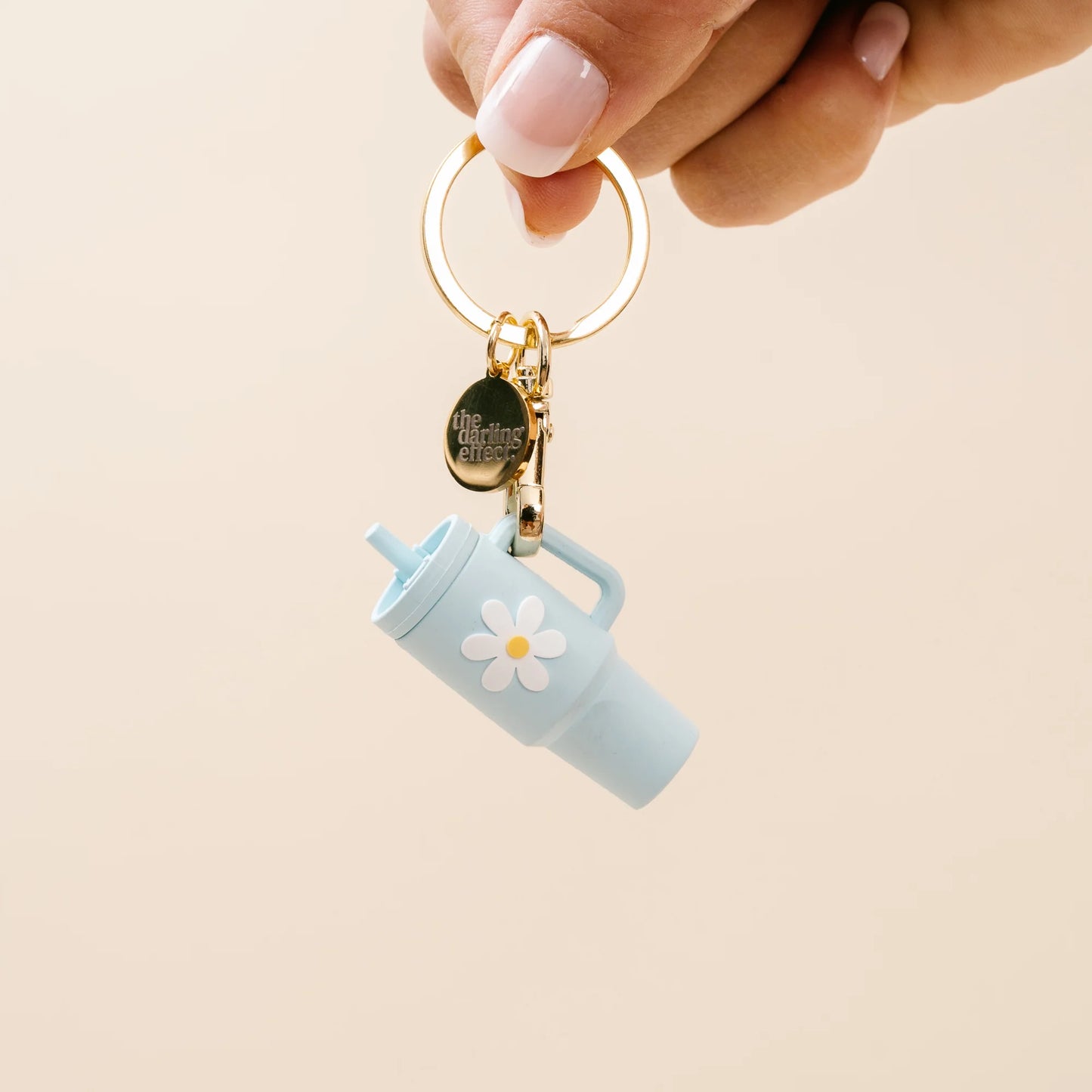 TUMBLER KEYCHAIN - AQUA