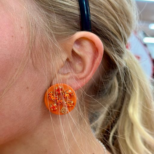 Brianna Cannon Resin Dot Stud Earrings - Pharm Favorites by Economy Pharmacy