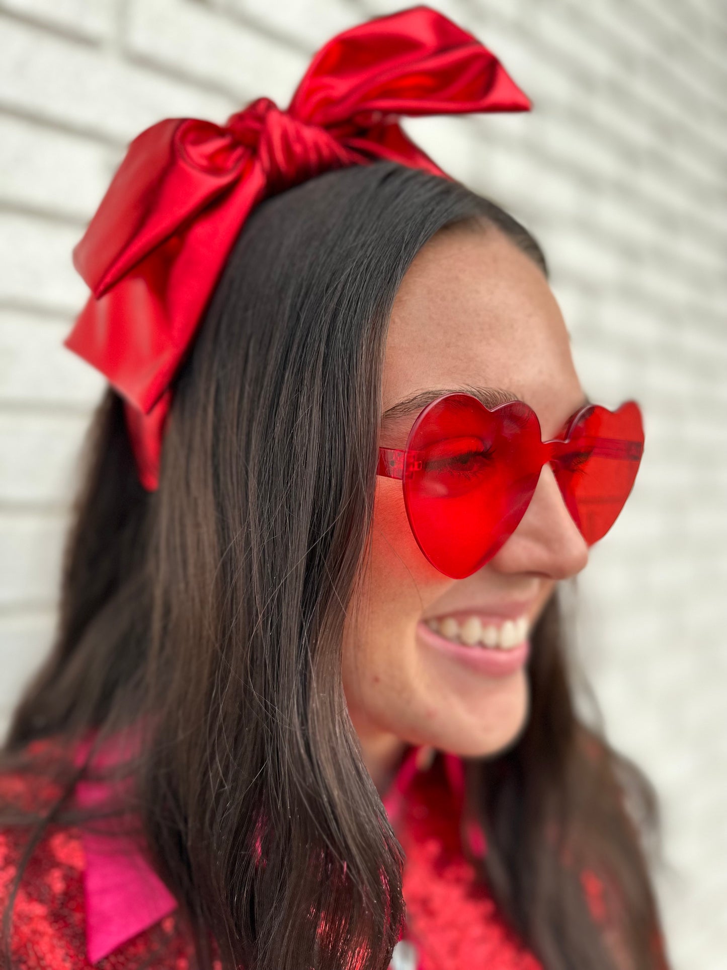 Brianna Cannon Red Bow Headband - Pharm Favorites by Economy Pharmacy