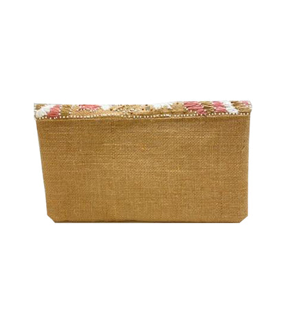 Jute Raffia Pink Bag - Pharm Favorites by Economy Pharmacy