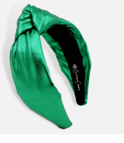 Green Puff Metallic Knotted Headband - Pharm Favorites by Economy Pharmacy