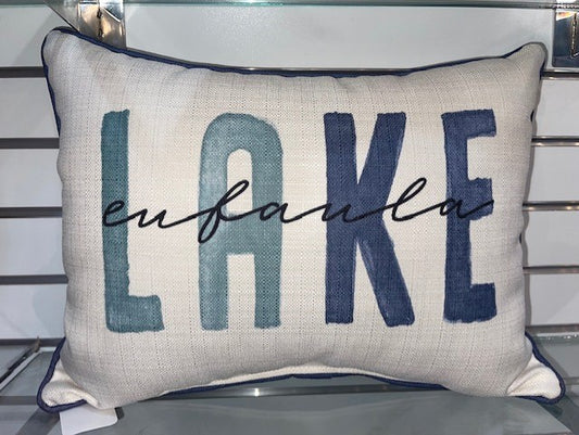 Lake Eufaula Pillow - Pharm Favorites by Economy Pharmacy